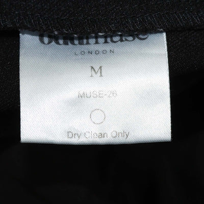 Odd Muse Black Sleeveless Belted Jumpsuit