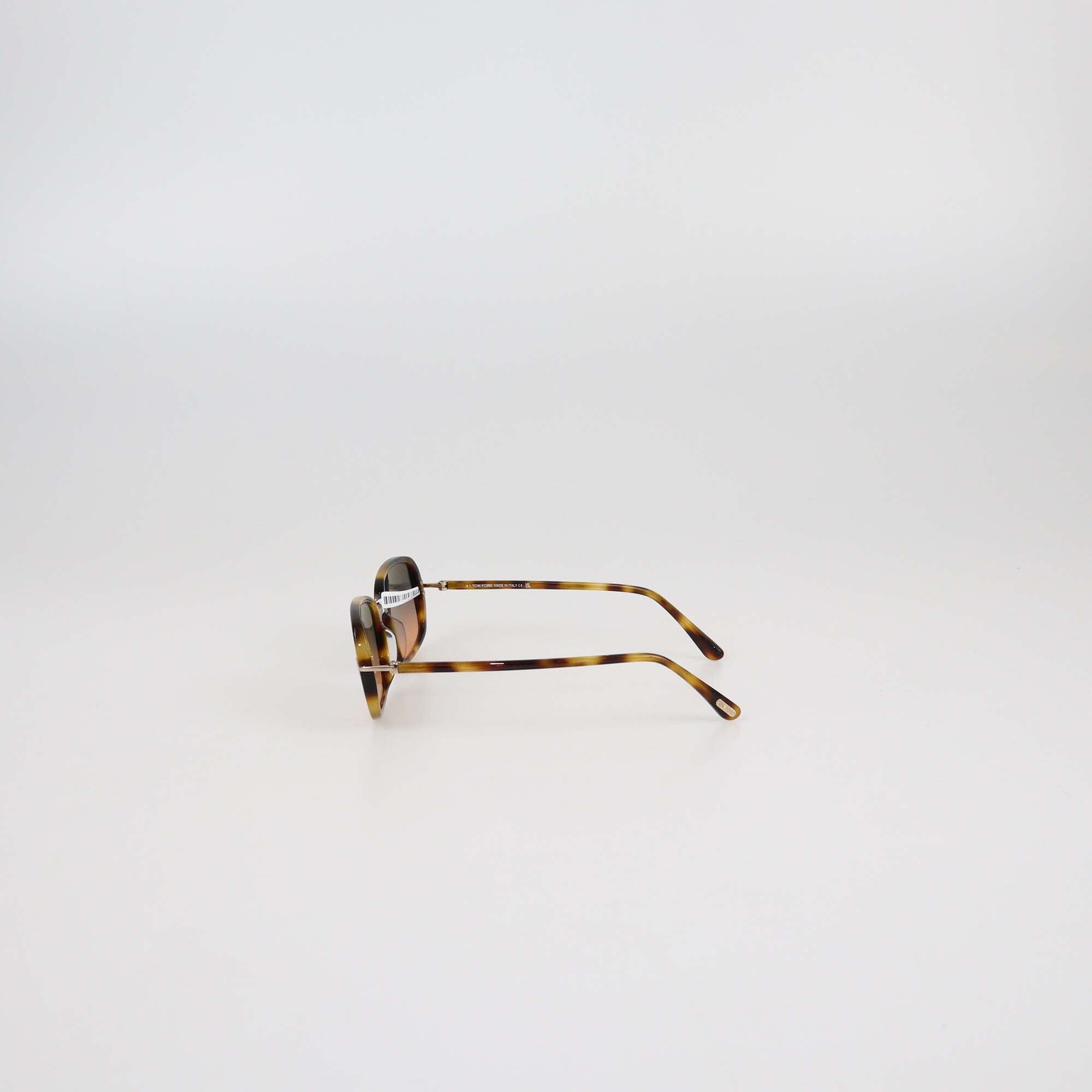 Tom Ford Havana Gradient Bonham Sunglasses Womens Tom Ford 