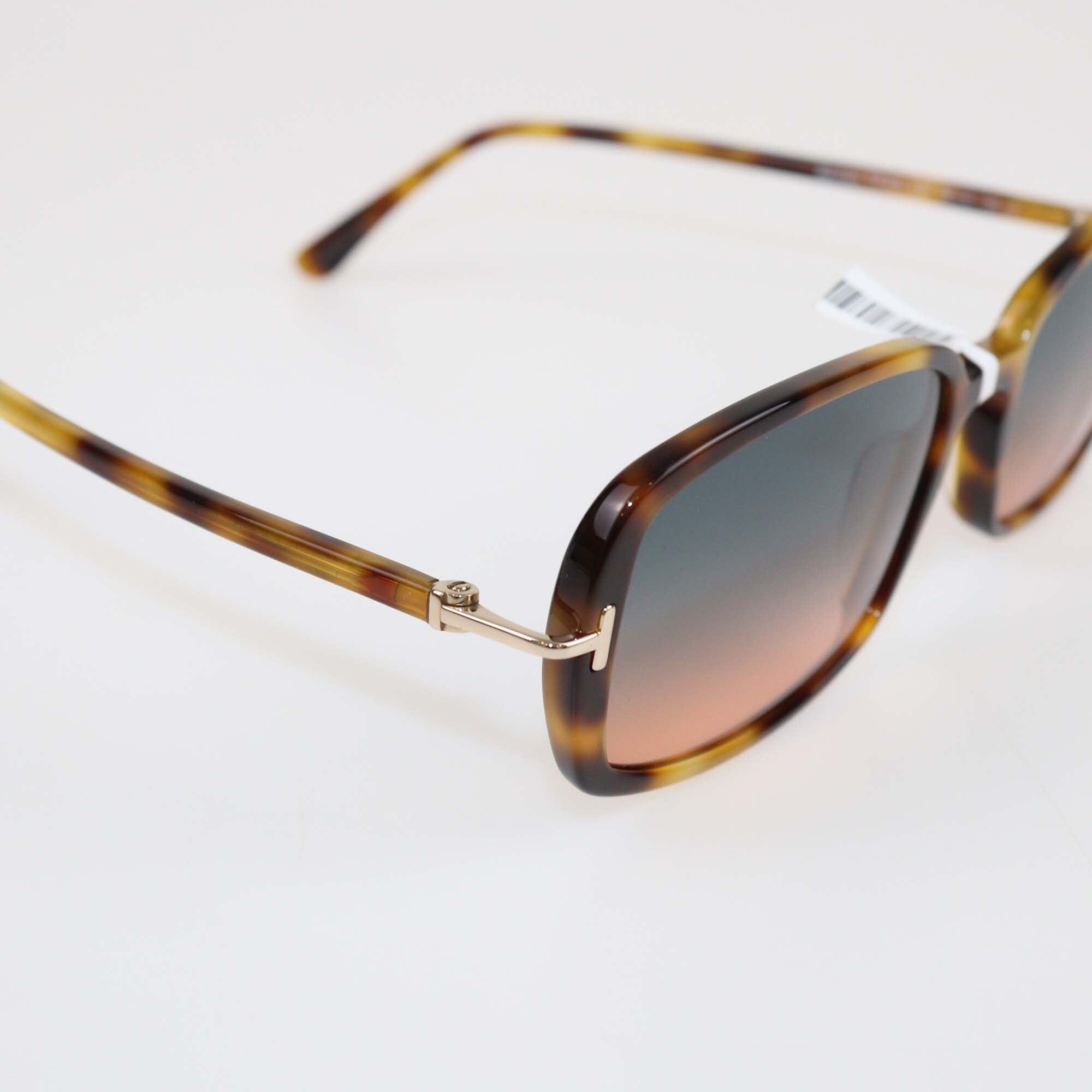 Tom Ford Havana Gradient Bonham Sunglasses Womens Tom Ford 