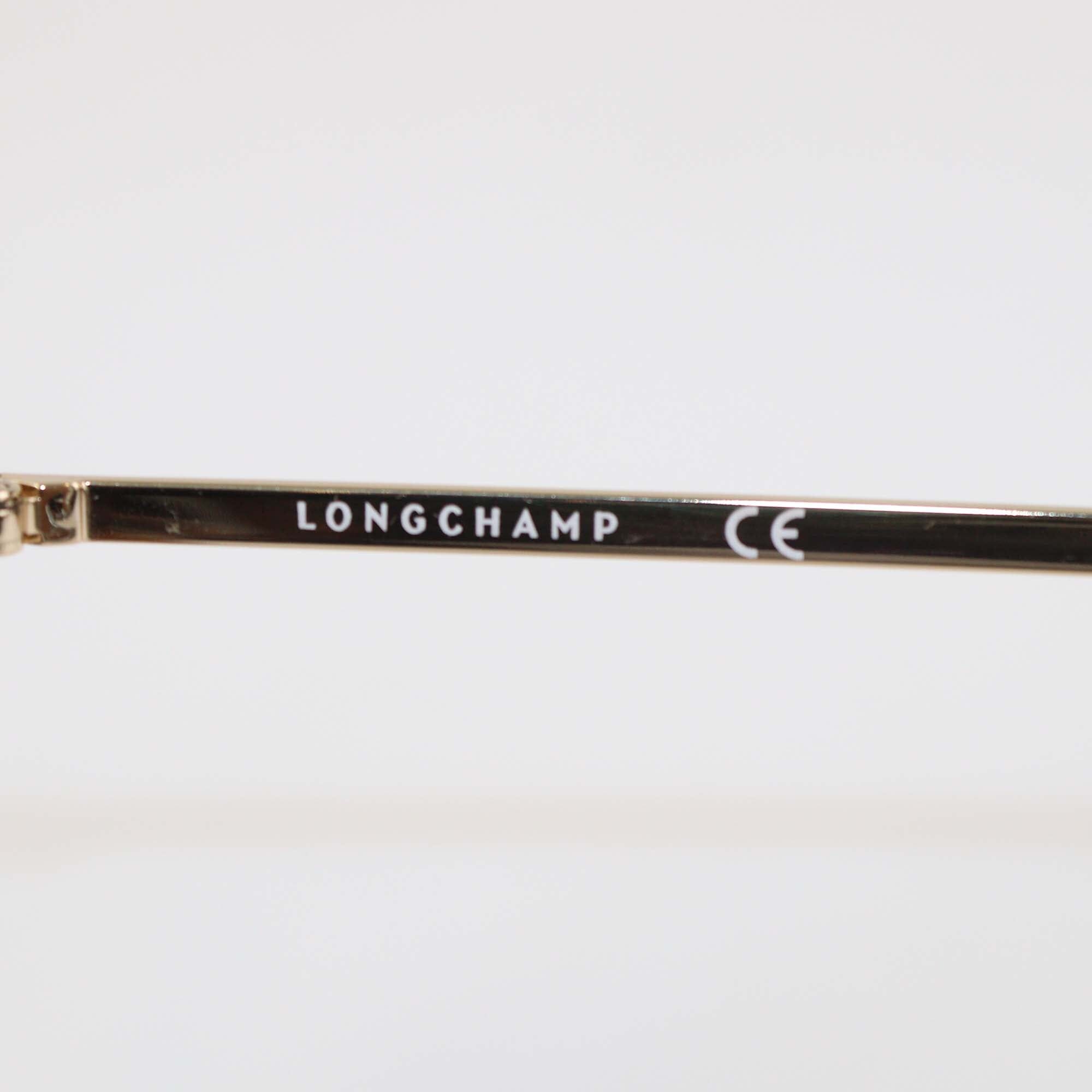 Longchamp Havana/Black Gradient Cat Eye Sunglasses Womens Longchamp 