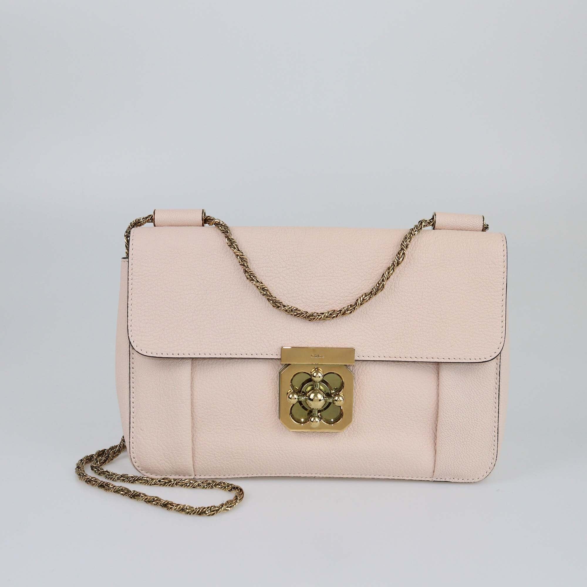 Chloe Blush Pink Medium Elsie Shoulder Bag Womens Chloe 