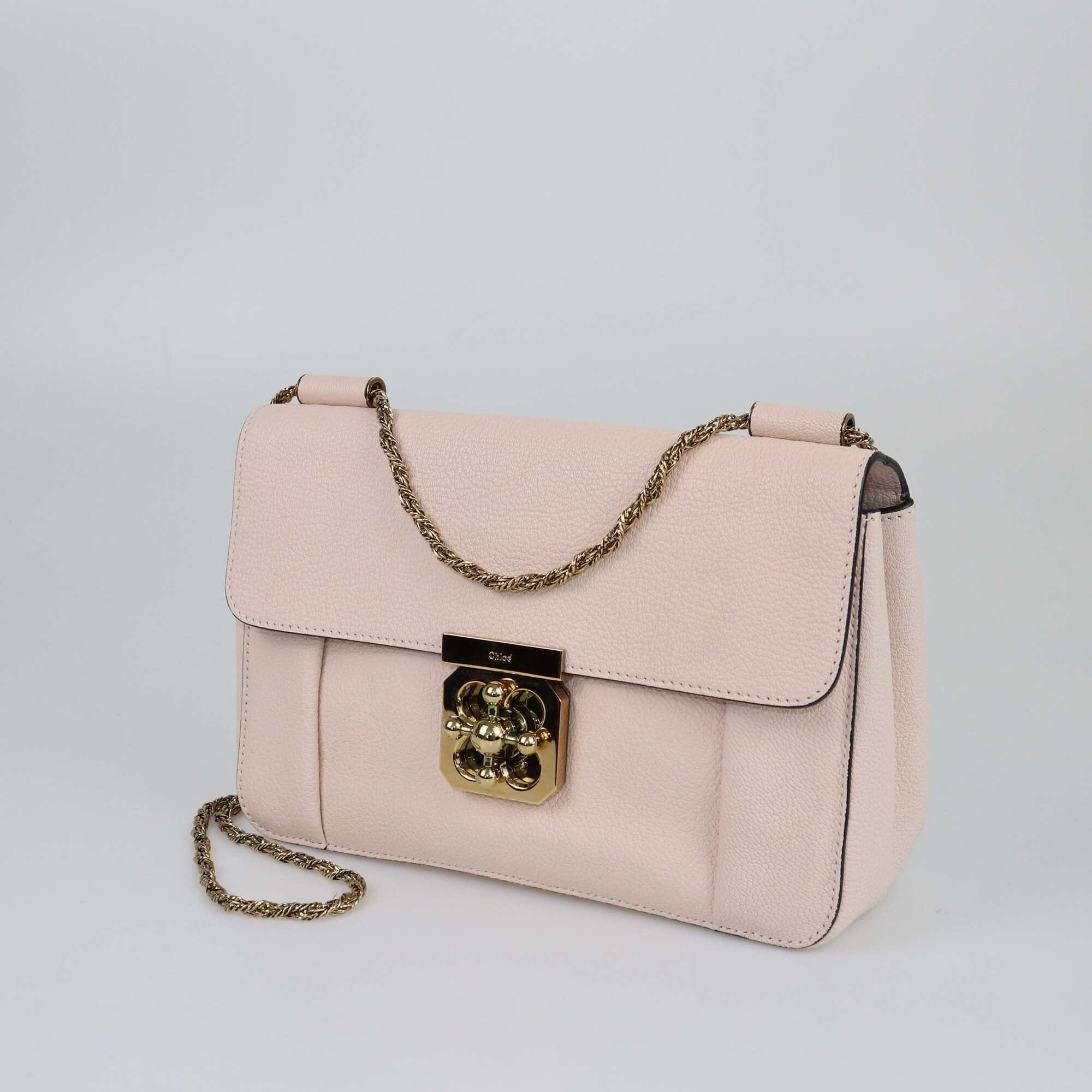 Chloe Blush Pink Medium Elsie Shoulder Bag Womens Chloe 