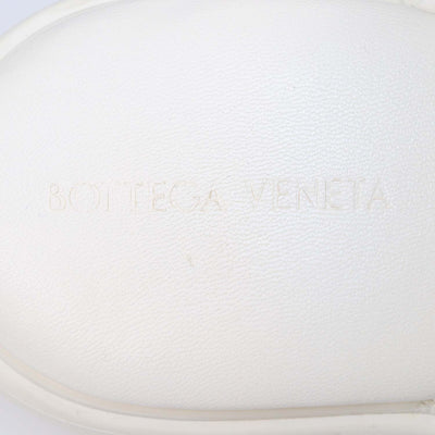 Bottega Veneta White Nylon Flash Bomber Slide Sandals