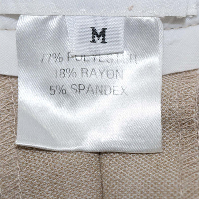 The Frankie Shop Beige Blend Polyester Cargo Wide Leg Pants