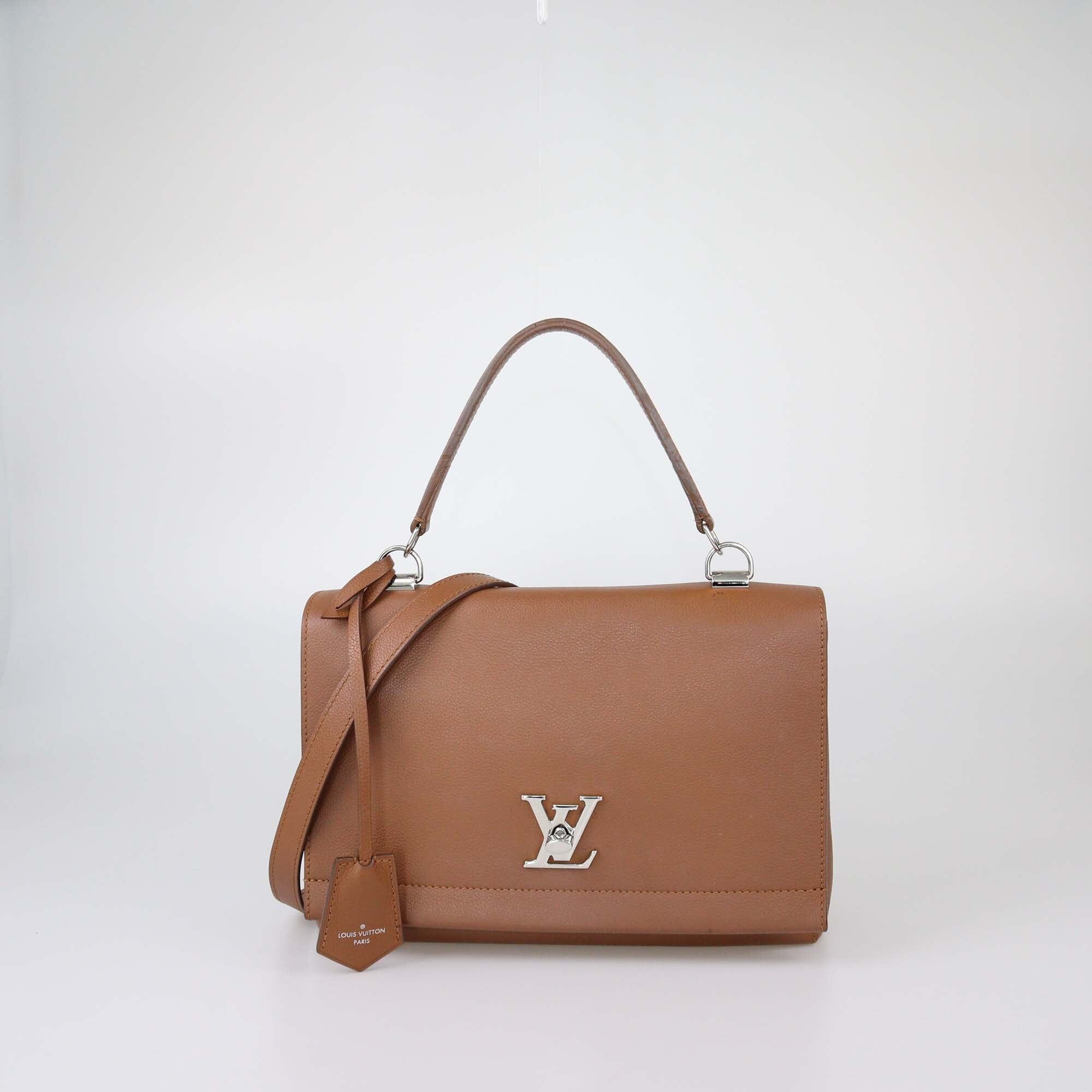 Louis Vuitton Tan Lockme II Bag Womens Louis Vuitton 