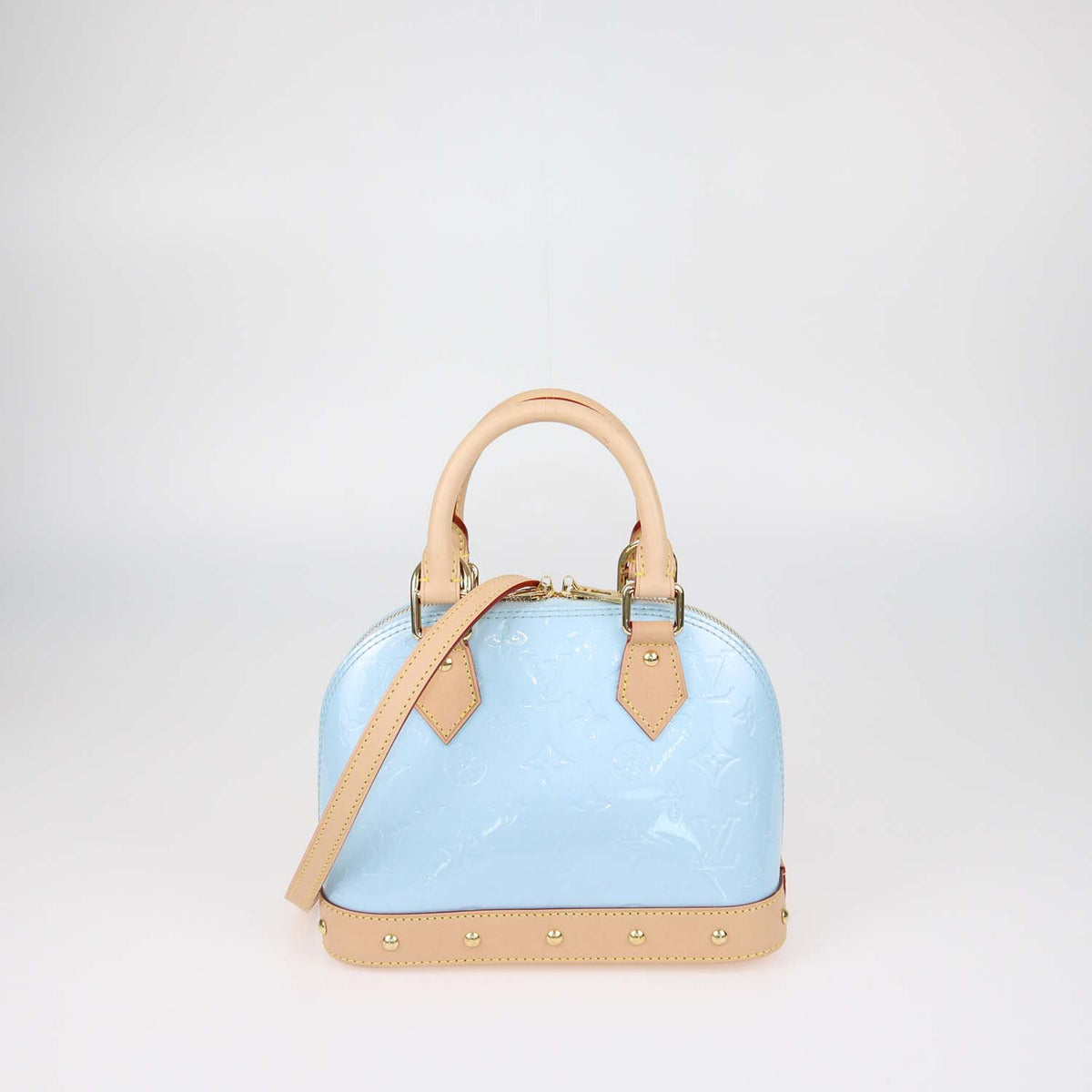 Louis Vuitton Sky Monogram Vernis Alma BB Bag