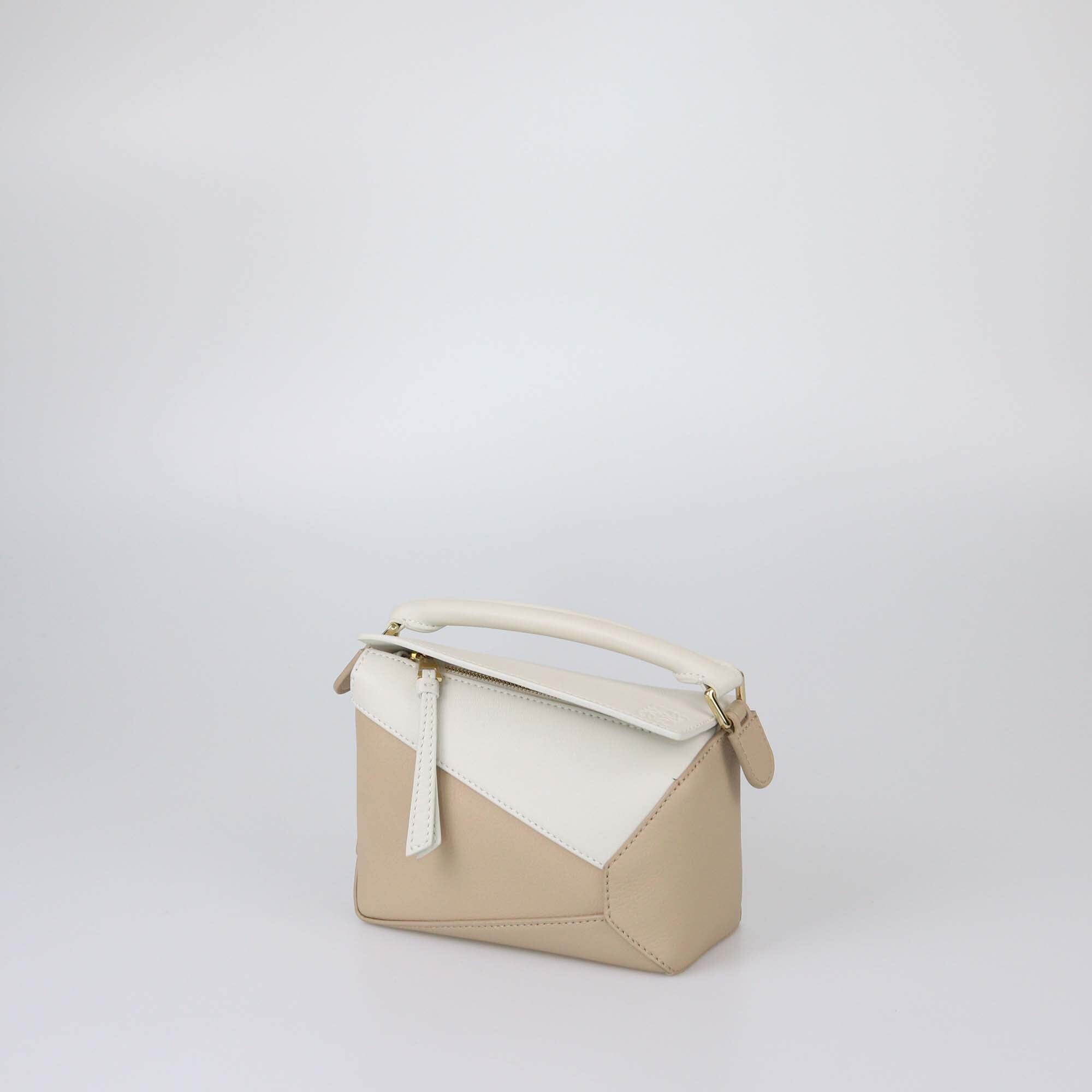 Loewe Bicolor Soft Mini Edge Puzzle Shoulder Bag Womens Loewe 