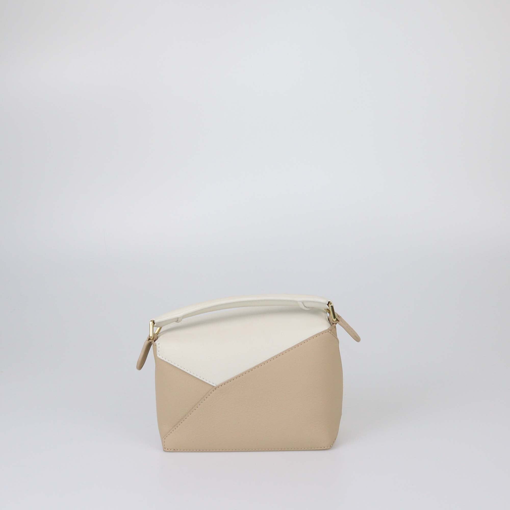 Loewe Bicolor Soft Mini Edge Puzzle Shoulder Bag Womens Loewe 