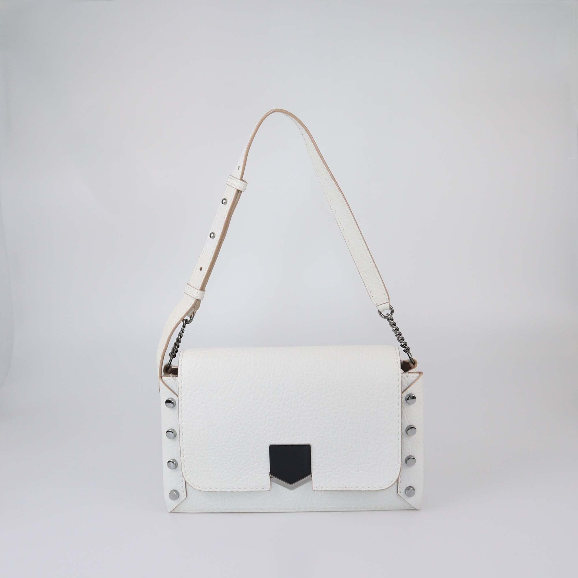 Jimmy Choo White Locket Shoulder Bag Womens Jimmy Choo 