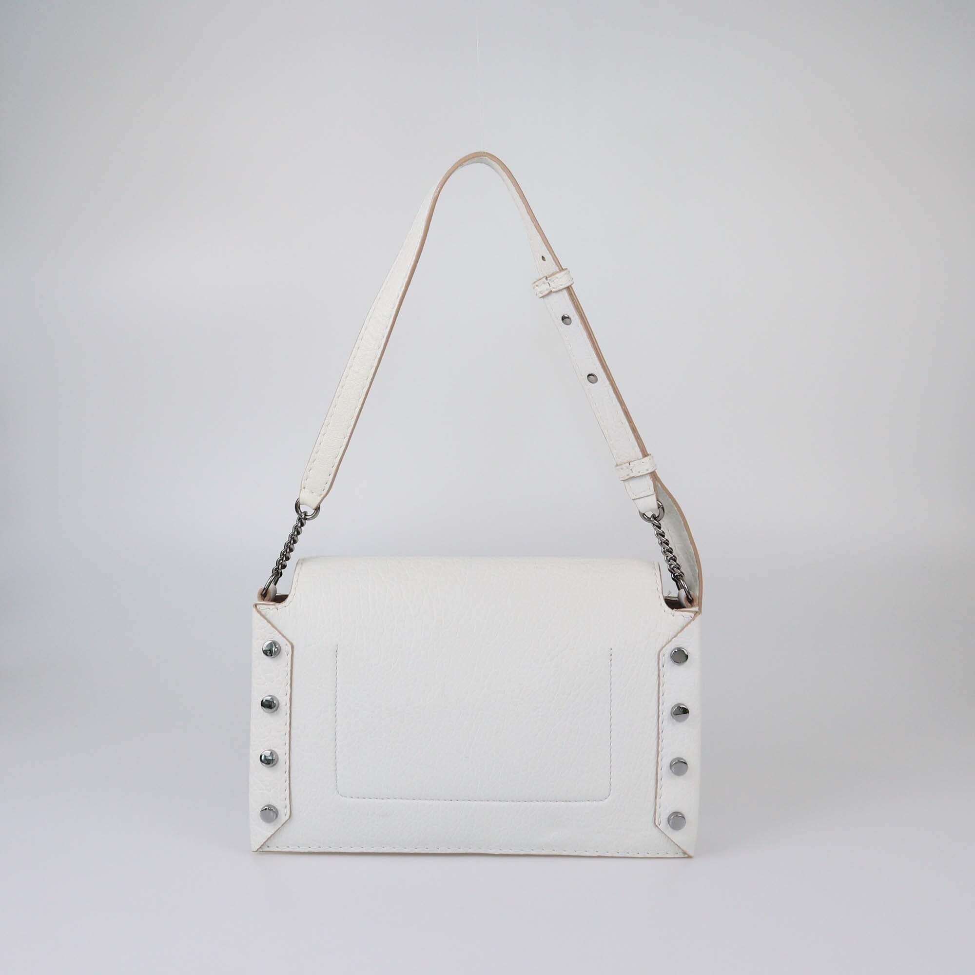 Jimmy Choo White Locket Shoulder Bag Womens Jimmy Choo 