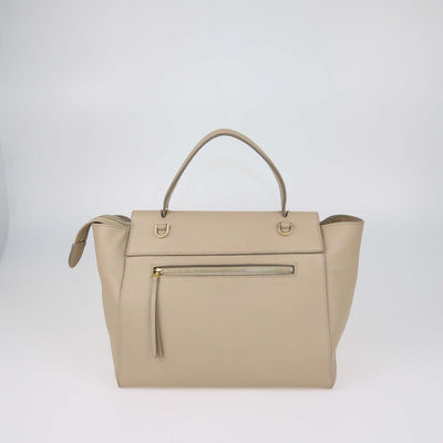Celine Beige Leather Mini Belt Bag