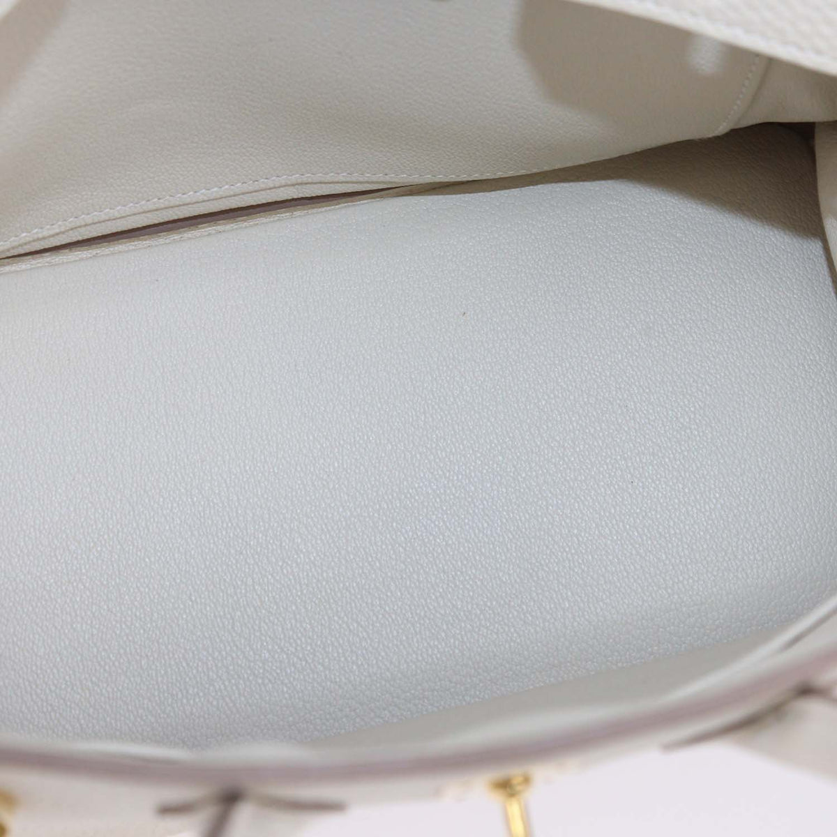 Hermes Craie Togo Leather Gold Hardware Birkin 25 Bag