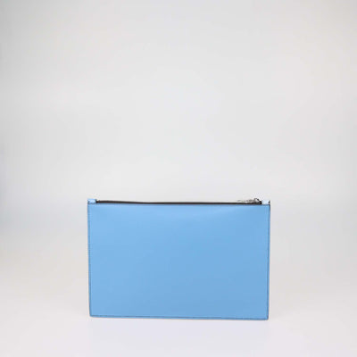 Montblanc Blue Leather Meisterstuck Skiers Scenic Pouch