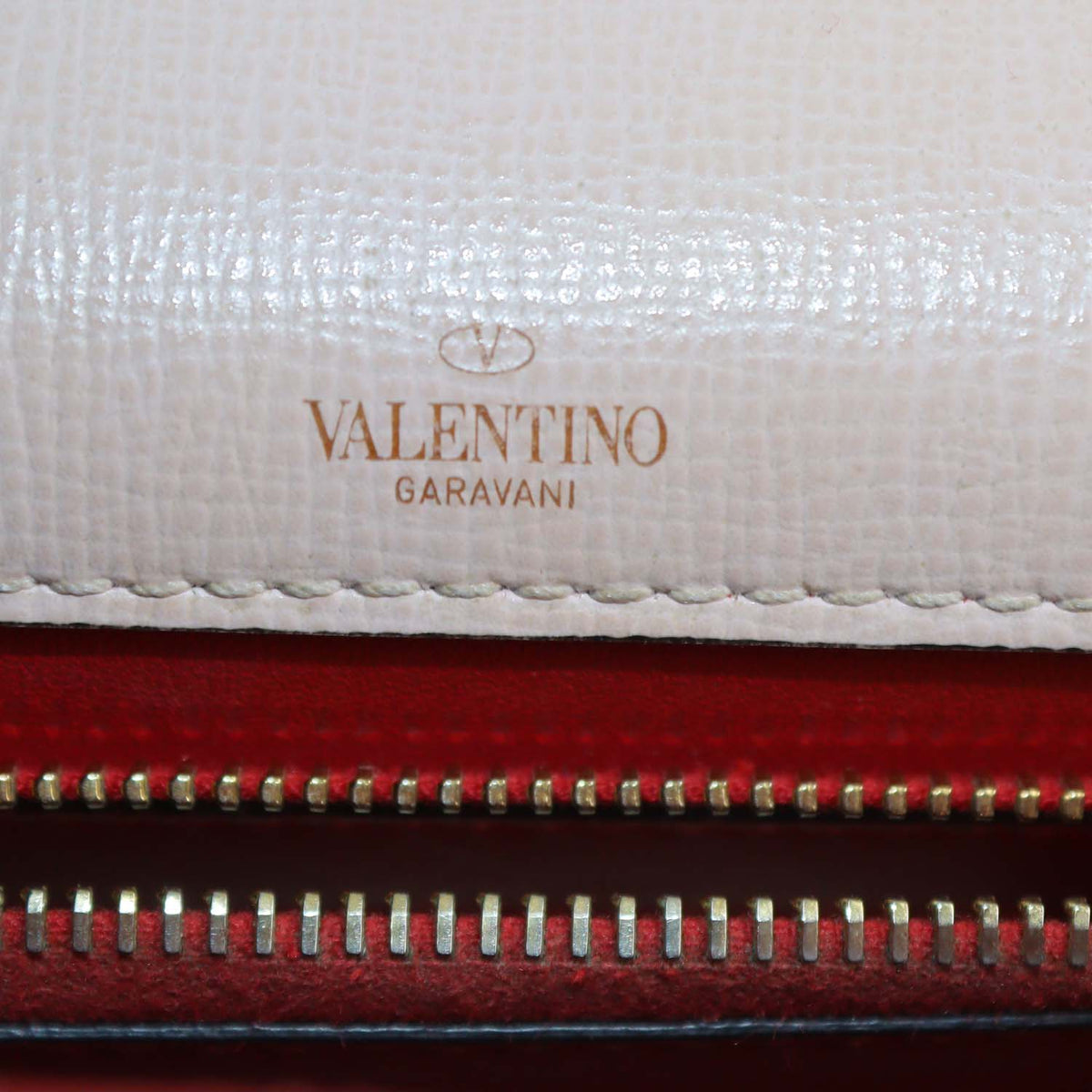 Valentino Light Pink Leather Small Alcove Top Handle Bag
