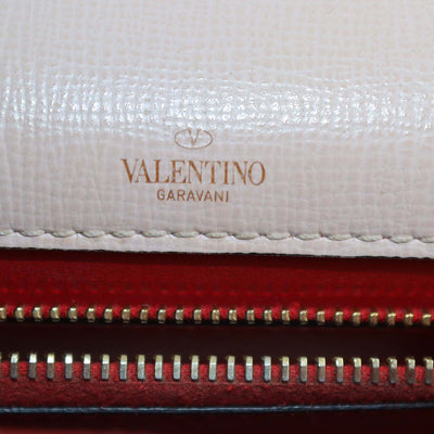 Valentino Light Pink Leather Small Alcove Top Handle Bag