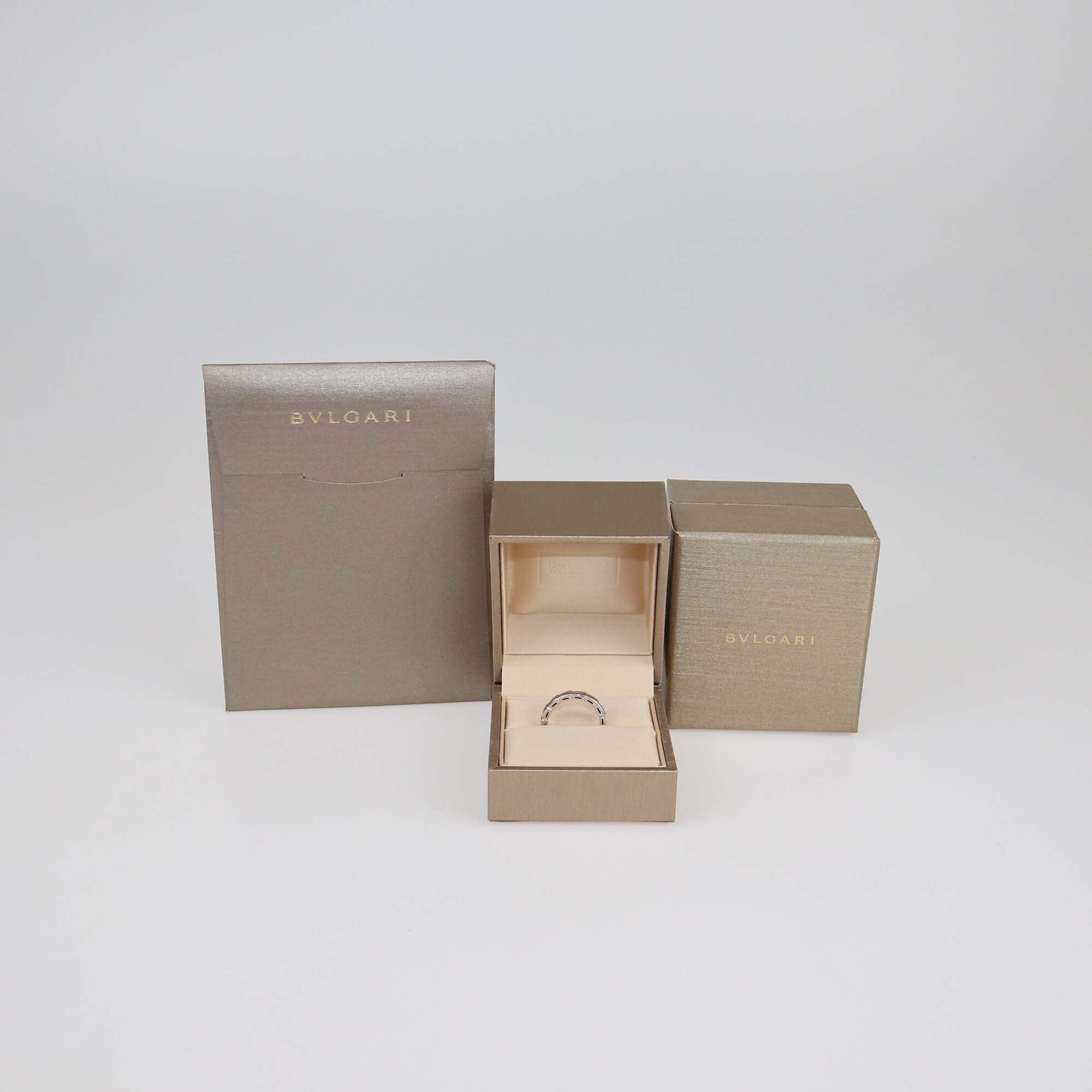 Bvlgari Serpenti Viper 18K White Gold Size 54 Womens Bvlgari 