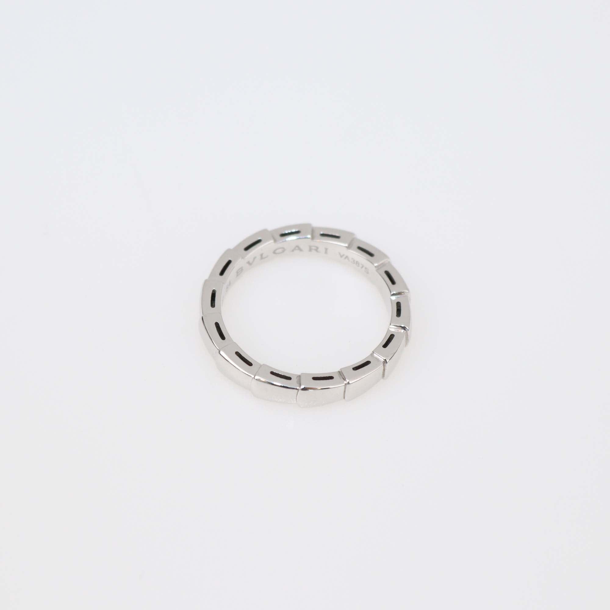 Bvlgari Serpenti Viper 18K White Gold Size 54 Womens Bvlgari 