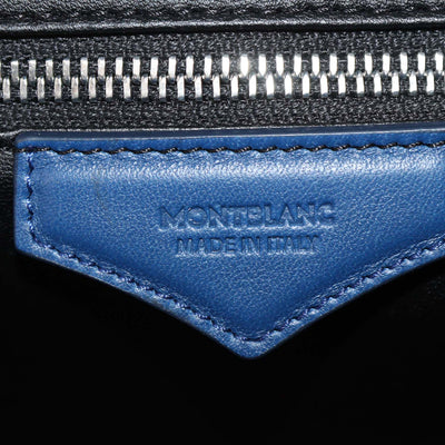 Montblanc Blue Leather Soft Selection Meisterstuck Tote