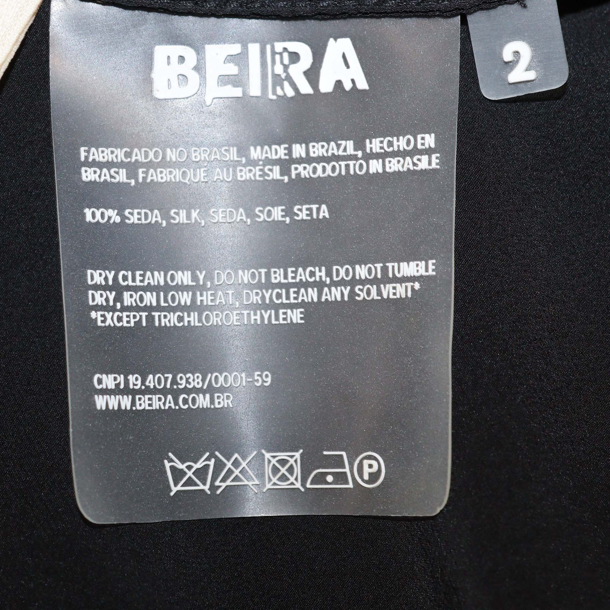 Beira Black Cotton Square Neckline Sleeveless Dress