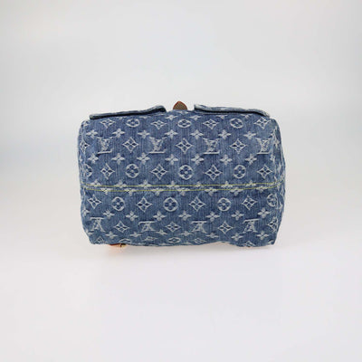 Louis Vuitton Blue Monogram Denim Sac a Dos Backpack GM