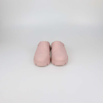 Ganni Pink Rubber City Mules