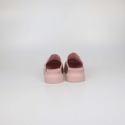 Ganni Pink Rubber City Mules