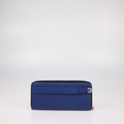 Montblanc Blue Leather Sartorial Phone Pouch