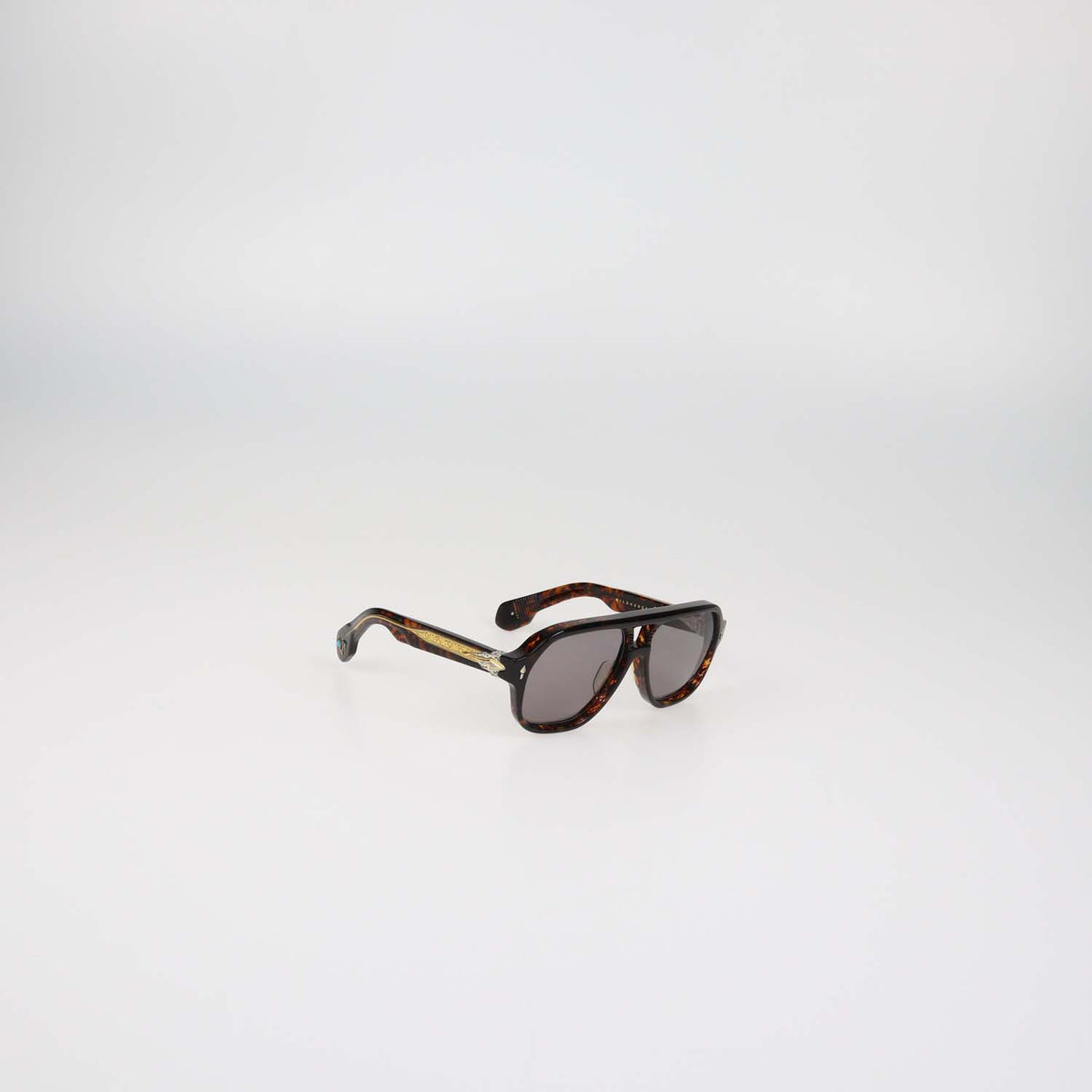 Jacques Marie Mage Brown Tortoise 07/100 Wildhorse Sunglasses