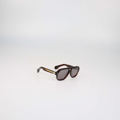 Jacques Marie Mage Brown Tortoise 07/100 Wildhorse Sunglasses