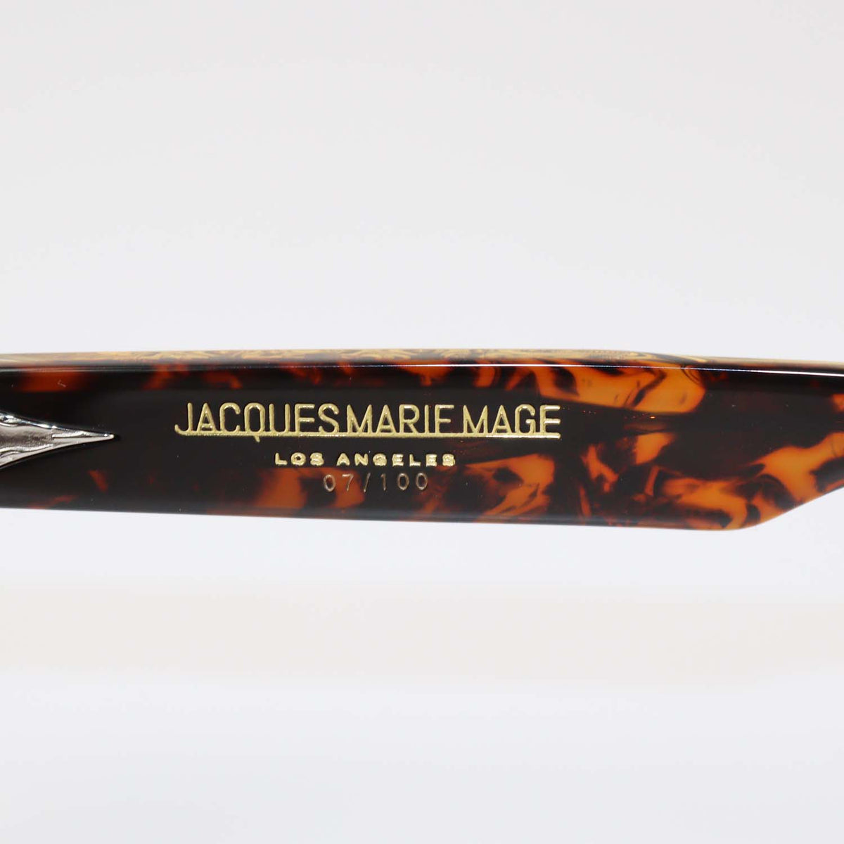 Jacques Marie Mage Brown Tortoise 07/100 Wildhorse Sunglasses