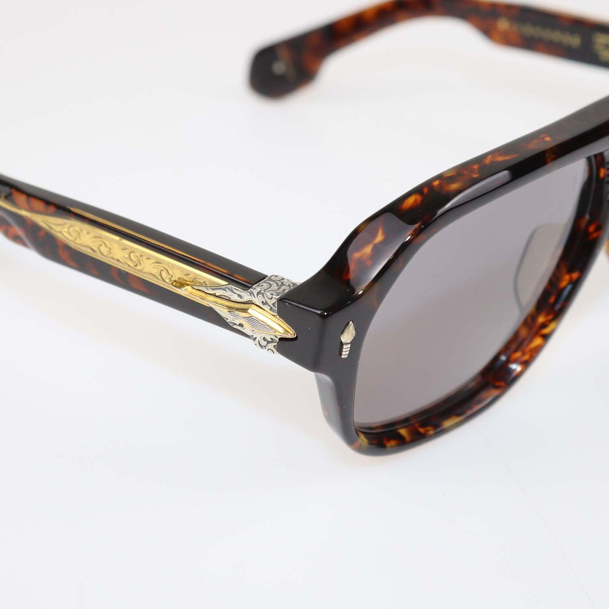 Jacques Marie Mage Brown Tortoise 07/100 Wildhorse Sunglasses