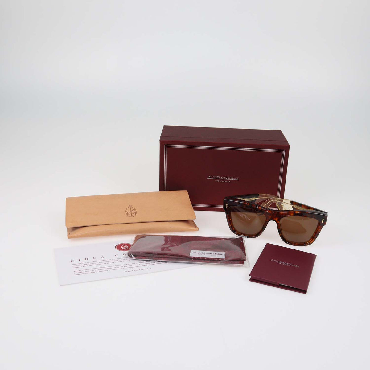 Jacques Marie Mage Brown Tortoise 227/400 Gordon Sunglasses