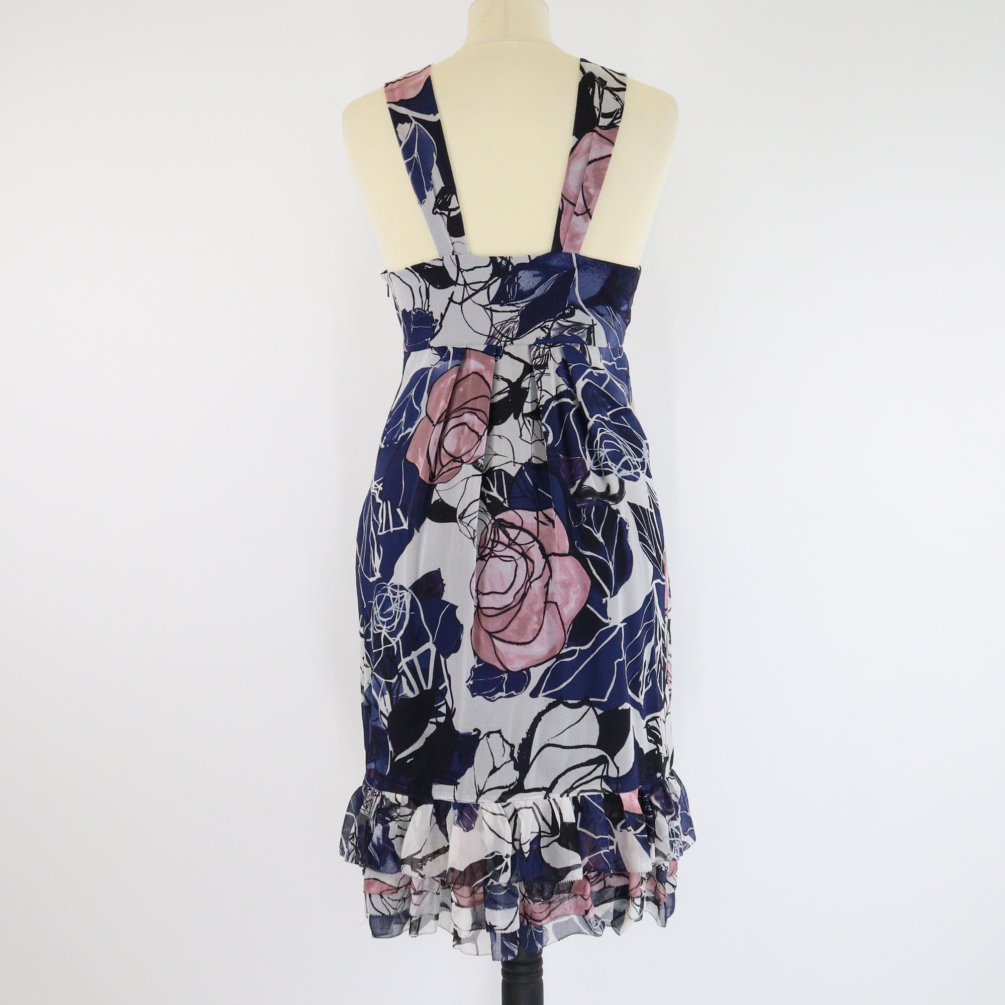 Diane Von Furstenberg Multicolor Floral Print Pilar Dress Womens Diane Von Furstenberg 