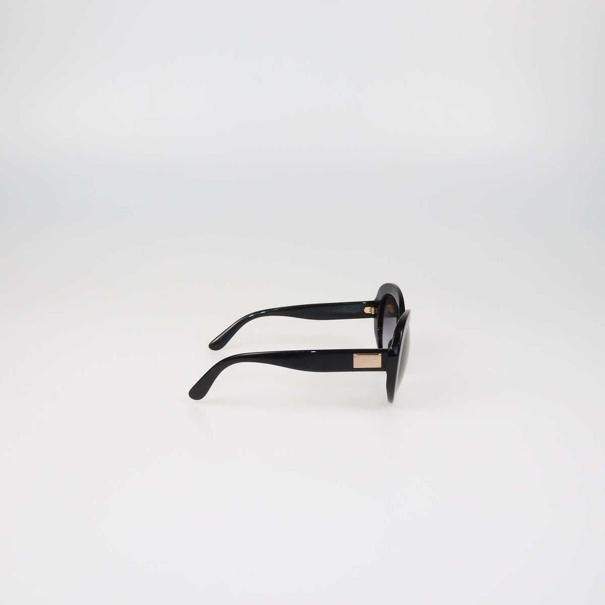 Dolce & Gabbana Black Gradient Butterfly Sunglasses