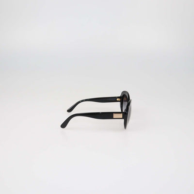 Dolce & Gabbana Black Gradient Butterfly Sunglasses