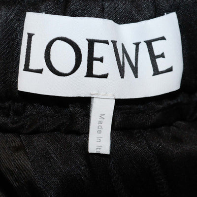 Loewe Negro Silk Pyjama Trousers