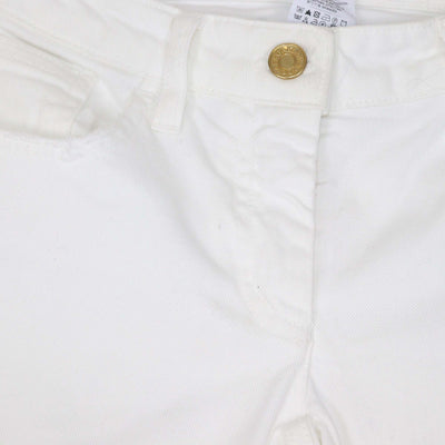 Dolce & Gabbana White Denim Short