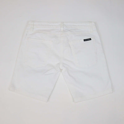 Dolce & Gabbana White Denim Short