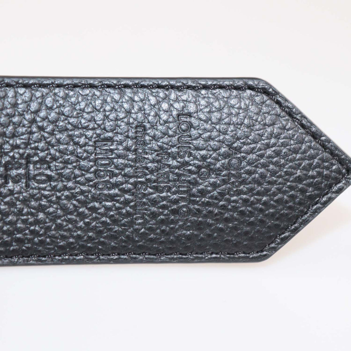 Louis Vuitton Monogram Canvas and Leather Reversible LV Circle Belt
