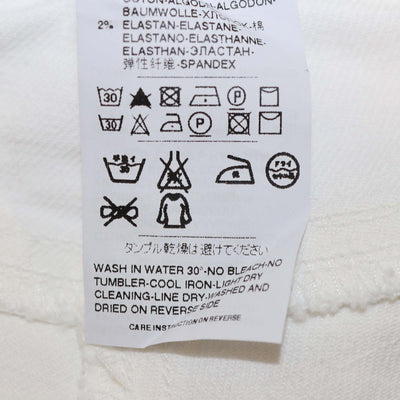 Dolce & Gabbana White Denim Short