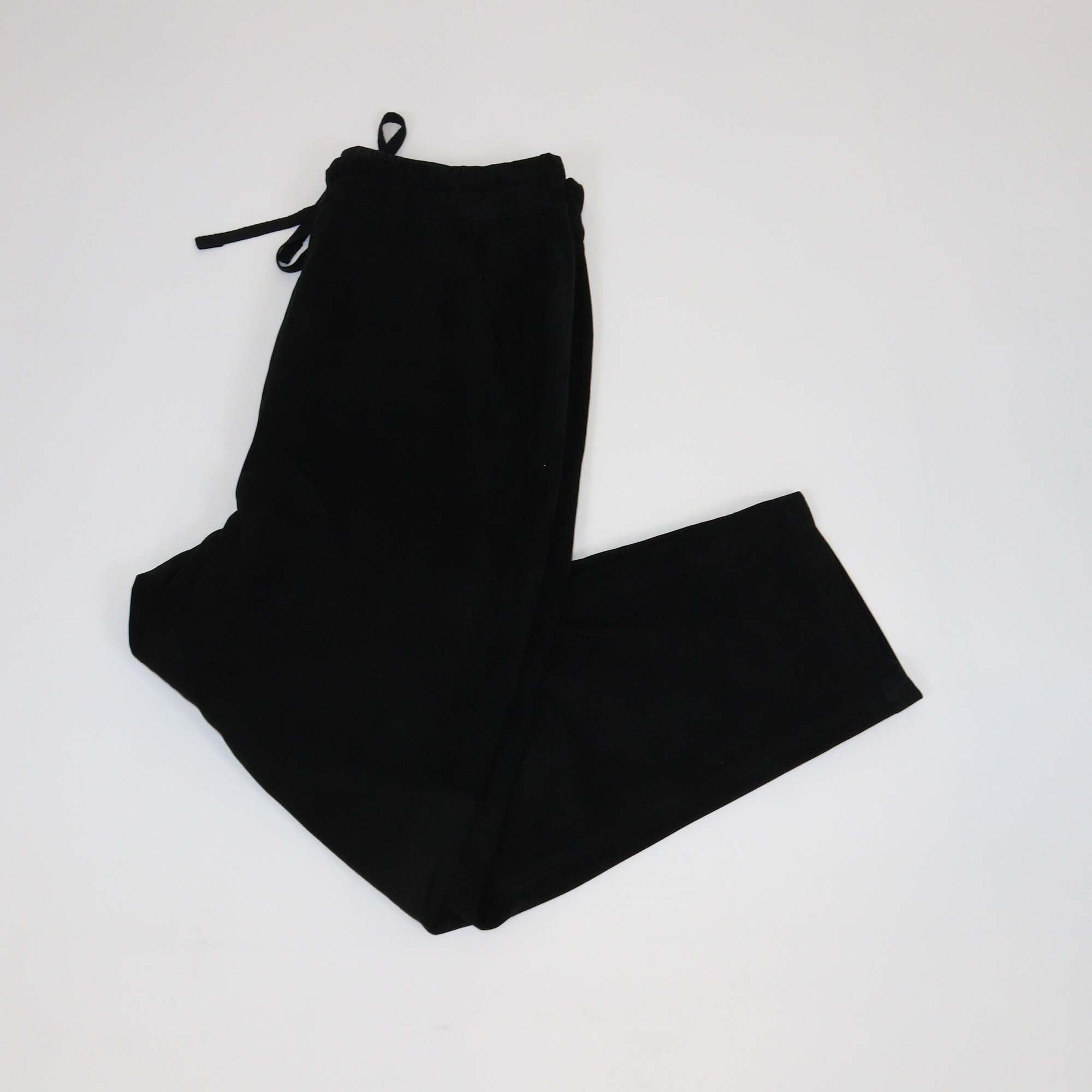 Vince Black Suede Drawstring Pants