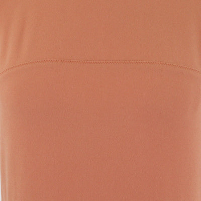 Joseph Peach Crepe Paneled Skater Dress Womens Joseph 