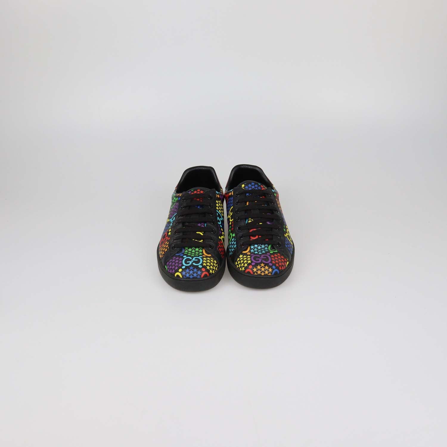 Gucci Multicolor GG Coated Canvas Psychadelic Ace Sneaker