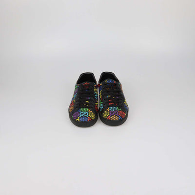 Gucci Multicolor GG Coated Canvas Psychadelic Ace Sneaker