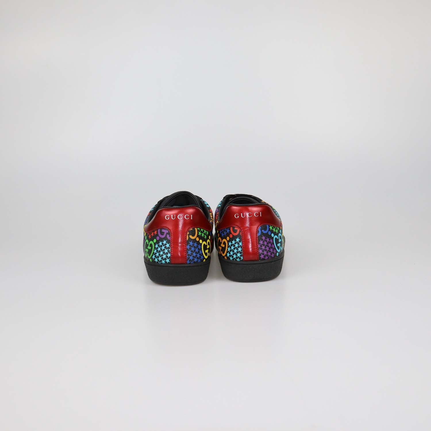 Gucci Multicolor GG Coated Canvas Psychadelic Ace Sneaker