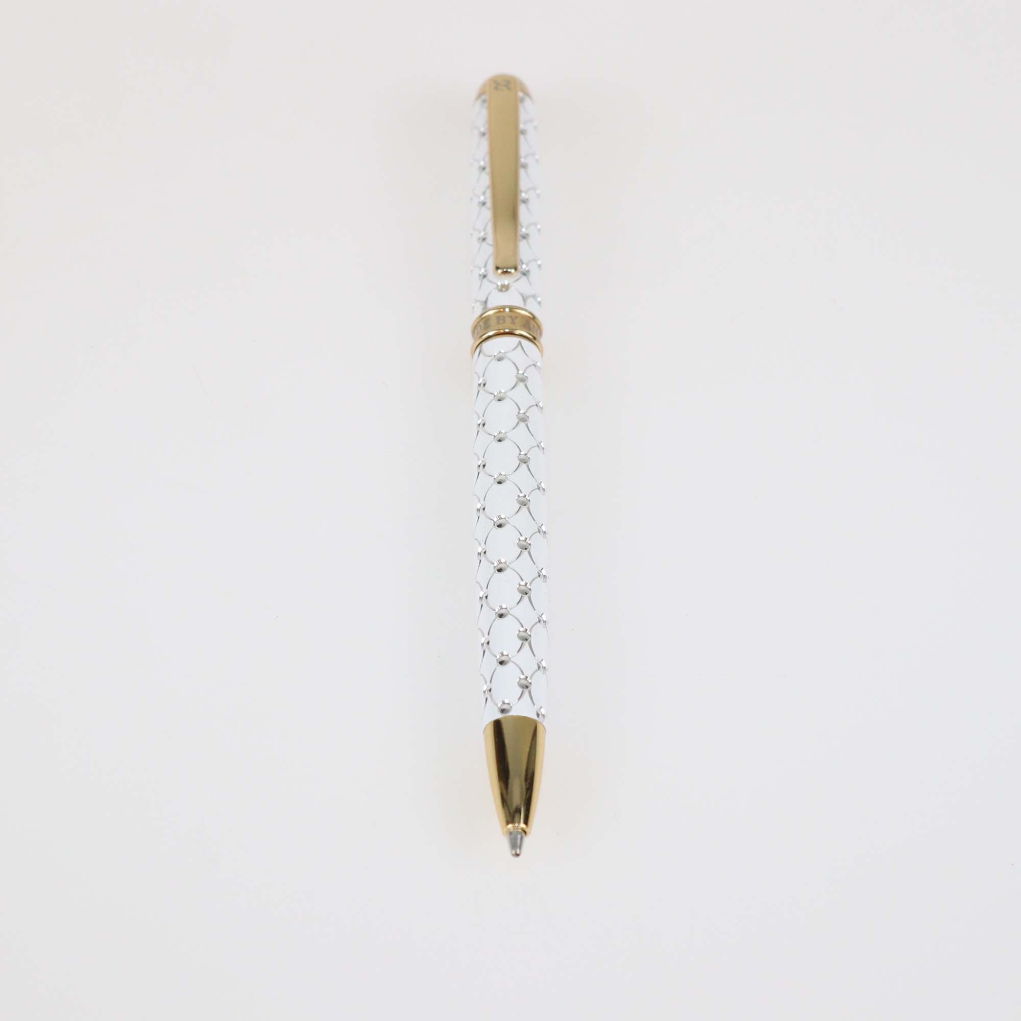 Ancora White/Gold Pen