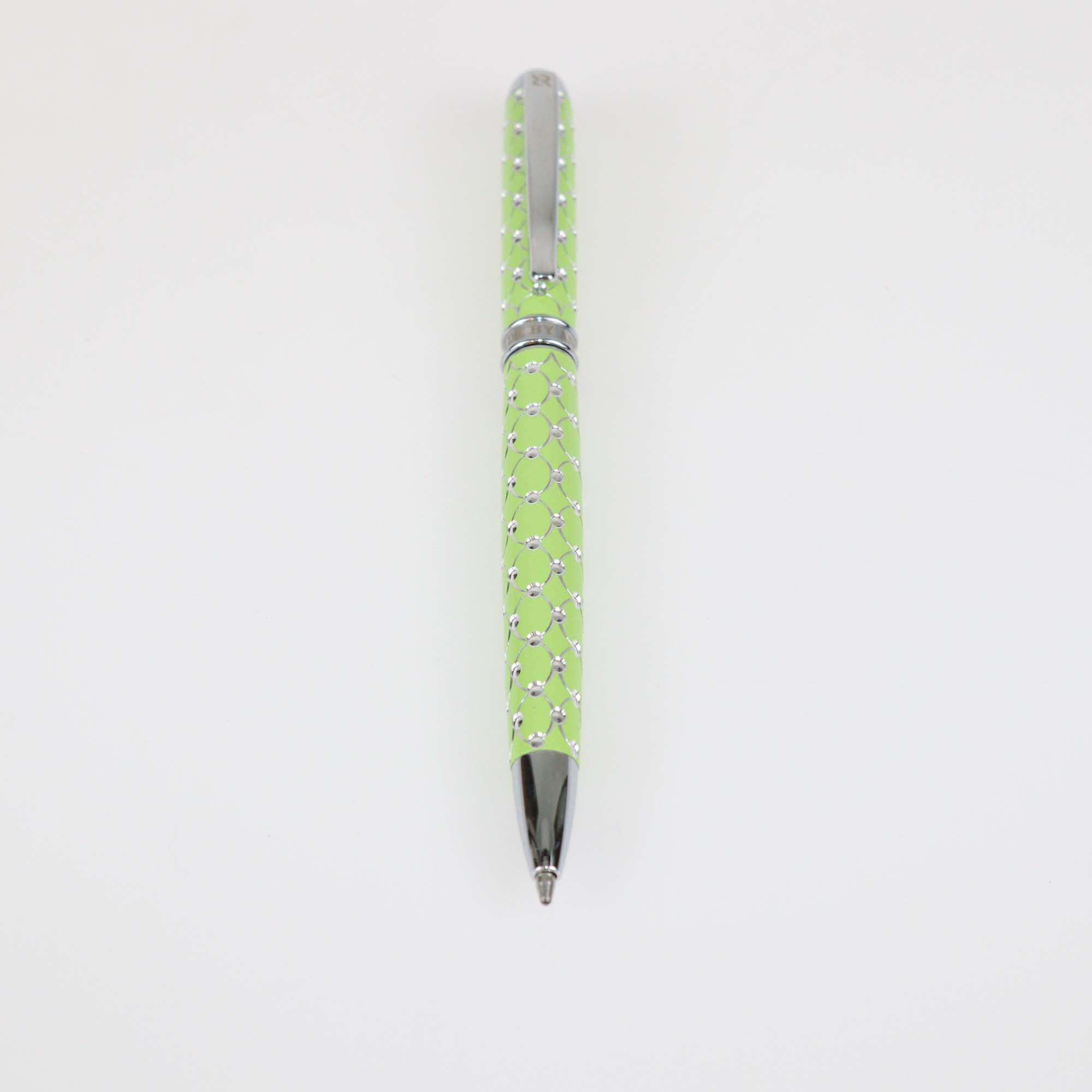Ancora Light Green/Silver Pen