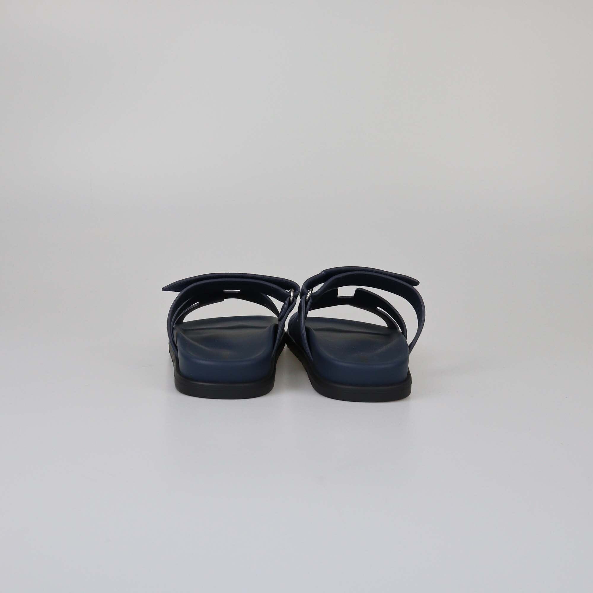 Hermes Bleu Celeste Chypre Sandals Womens Hermes 