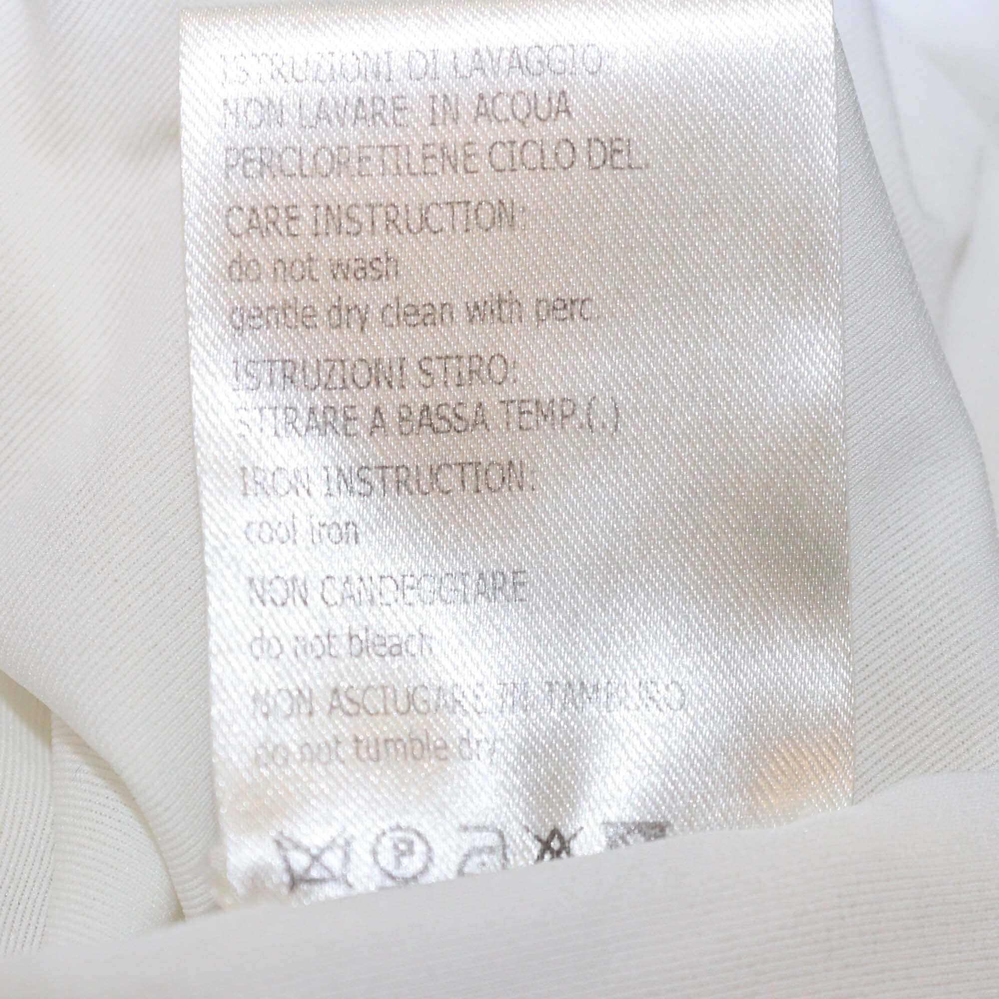 Giambattista Valli Cream Wool Sleeveless Turtleneck Sweater Womens Giambattista Valli 