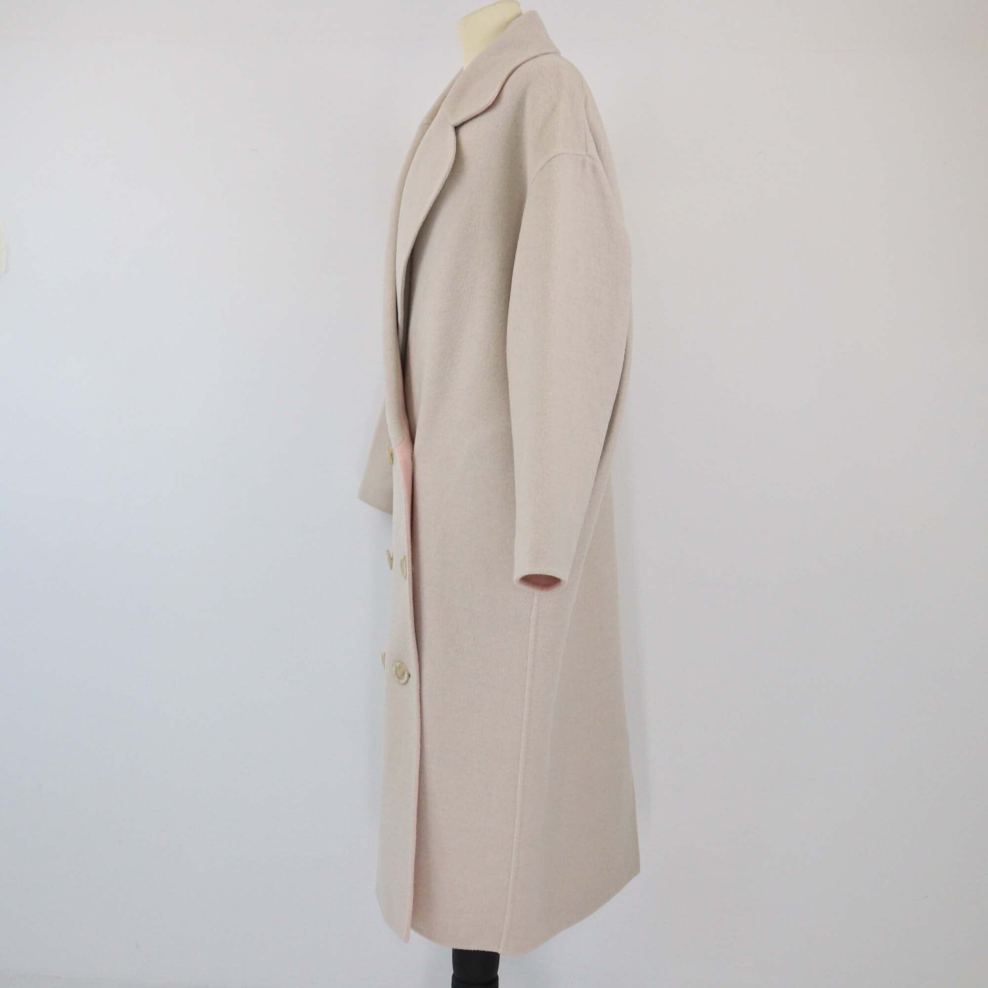 Mansur Gavriel Beige Oversized Coat Womens Mansur Gavriel 